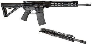 Diamondback DB1721K001 DB15 Combo 5.56x45mm NATO  300 Blackout 16 301 Black Carbon Rec 12 MLOK Handguard Magpul Carbine Stock  Grip Includes 2 Uppers UPC: 810035755079