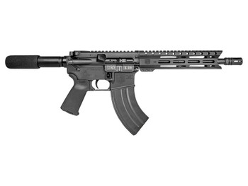 Diamondback DB1915O001 DB15 7.62x39mm 28+1 10", Black, Carbon Lower, 9" M-LOK Handguard, Padded Buffer Tube, Magpul Grip
