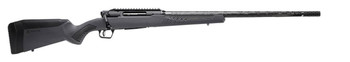 Savage Arms 57900 Impulse Mountain Hunter 28 Nosler 21 24 Threaded Proof Research Carbon Fiber Barrel Gray AccuStock with Black Rubber Cheek Piece and Grips UPC: 011356579003