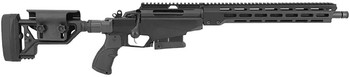 Tikka JRTAC316SBIT T3x Tac A1 308 Win Caliber with 16 Barrel 101 Capacity Black Metal Finish Black Fixed with Aluminum Bedding Stock  Polymer Grip Right Hand UPC: 082442916699