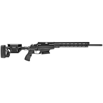 Tikka JRTAC316SBIT T3x Tac A1 308 Win Caliber with 16 Barrel 101 Capacity Black Metal Finish Black Fixed with Aluminum Bedding Stock  Polymer Grip Right Hand UPC: 082442916699