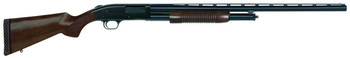 Mossberg 50430 500 RetrogradeField 12 Gauge 3 51 28 Barrel Matte Blued Metal Finish Walnut Stock wCheckered Grip  Corncob Forend Dual Bead Sight AccuSet Chokes UPC: 015813504300