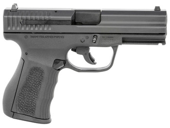 FMK G9C1G2BSSCM 9C1 G2 *CA/MA Compliant 9mm Luger 10+1 4" Black Stainless Steel Barrel, Black Serrated Carbon Steel Slide, Black Polymer Frame w/Picatinny Rail, Black Backstrap Grip