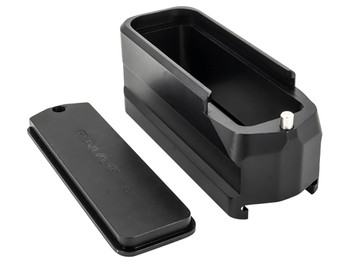 Shield Arms SAMEPMAG5BLK Magazine Extension 5rd Compatible w/ Magpul PMAG Gen M3 Black Anodized Aluminum
