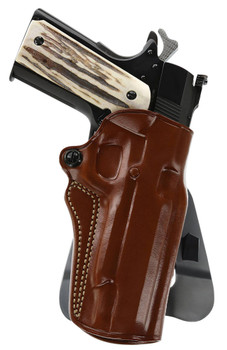 Galco SM2212R Speed Master 2.0 OWB Tan Leather Paddle Fits 1911 Fits 5 Barrel Right Hand UPC: 601299024007