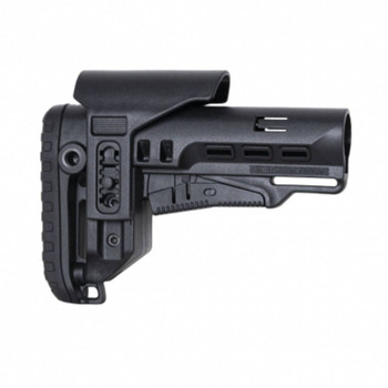 NcStar DLG087042 Tactical PCP42 MilSpec Stock Black Synthetic Collapsible with Adjustable Cheekpiece UPC: 848754013842