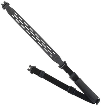 Limbsaver 12290 KodiakAir Sling made of Black NAVCOM Rubber with 1 W  Adjustable Design for Rifles UPC: 697438122901