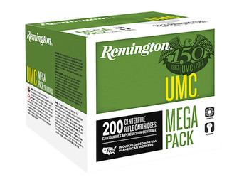 Remington Ammunition 20107 UMC Mega Pack 300Blackout 150gr Full Metal Jacket 200 Per Box/1 Case *Loose
