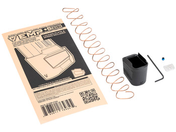 Strike Industries EMPP320 Enhanced Magazine Plate Enhanced Magazine Plate Extended +5rd 9mm Luger Black Polymer for Sig P320