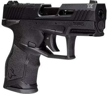 Taurus 1TX2233110 TX22C  Compact 22 LR 101 3.60 Black Barrel Slide  Polymer Frame Rubber Grips UPC: 725327939832