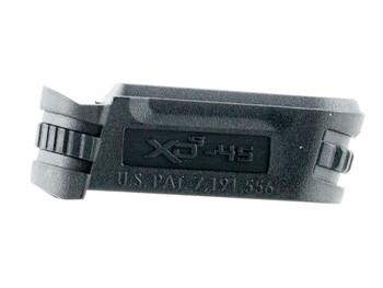 Springfield Armory XDS5001M Backstrap Sleeve made of Polymer with Black Finish & 1 Piece Design for 45 ACP Springfield XD-S with #1 Backstrap & 3.30"-4" Barrel