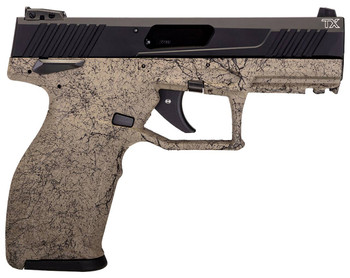 Taurus 1TX22141SP310 TX22  Full Size Full Size 22 LR 101 4 Black Steel Barrel Black Hard Coat Anodized Serrated Slide Flat Dark Earth Polymer Frame wPicatinny Rail UPC: 725327934394