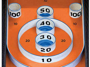 Action Target GSSKEE100 Entertainment Skee-Ball Paper Hanging 23" x 35" Multi-Color 100 Per Box