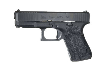 Talon Grips EV02R Adhesive Grip  Textured Black Rubber Fits Compact Glock Gen 5 19 23 etc. UPC: 812308020075