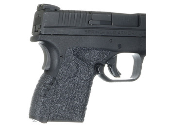 Talon Grips EV09R Adhesive Grip Textured Black Rubber, Fits Springfield XD-S (9/45)