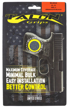 Talon Grips 106G Adhesive Grip  Textured Black Granulate for Glock 2930 Gen3 UPC: 812308020372