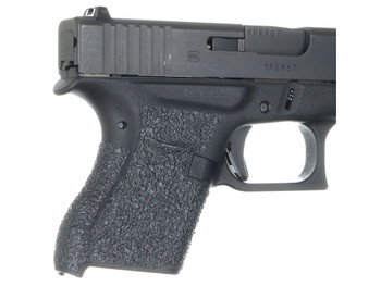Talon Grips EV04R Adhesive Grip Textured Black Rubber, Fits Glock 42/43