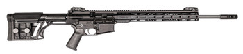 ArmaLite  AR10 Tactical 6.5 Creedmoor 201 22 Black Muzzle Brake 15 MLOK Handgaurd LuthAR MBA1 Stock Magpul MOE Grip  MBUS Sights UPC: 815718022431