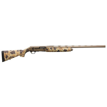Browning 011430205 Silver Field 12 Gauge 3.5 41 26 Barrel Flat Dark Earth Cerakote Metal Finish Vintage Tan Camo Synthetic Stock UPC: 023614849285