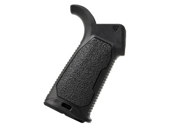 Strike AROMPG25 AR Enhanced Pistol Grip 25 Degrees AR Platform Black Rubber