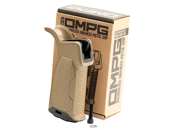 Strike AROMPG15FDE AR Enhanced Pistol Grip 15 Degrees AR Platform Flat Dark Earth Rubber