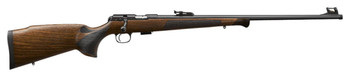 CZUSA 02371 CZ 457 Premium Full Size 22 LR 51 24.80 Black Nitride Black Nitride Steel Receiver Turkish Walnut Monte Carlo wDecorative Forend Tip Stock Right Hand UPC: 806703023717