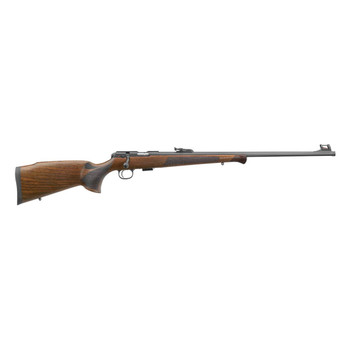 CZUSA 02371 CZ 457 Premium Full Size 22 LR 51 24.80 Black Nitride Black Nitride Steel Receiver Turkish Walnut Monte Carlo wDecorative Forend Tip Stock Right Hand UPC: 806703023717