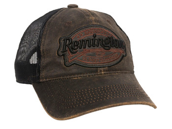 Outdoor Cap RM17A Remington Cap Cotton Black/Brown Unstructured OSFA