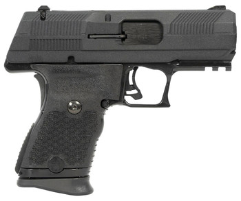 HiPoint YC9NTB YC9  9mm Luger 101 3.93 Black Steel Barrel Black YC9 StyledSerrated Slide Black Polymer Frame wPicatinny Rail Black Plastic Grips UPC: 752334900890