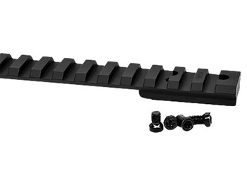 Warne V46420MOA Vapor Picatinny Rail Black Anodized Aluminum Fits Savage 110 Short Action, 20 MOA