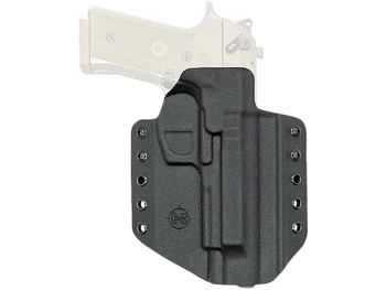 C&G Holsters 2750100 Covert OWB Black Kydex Belt Loop Fits Beretta M9A3/M9A4 Right Hand