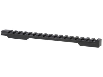 Talley PLM258725 Savage Picatinny Rail Black Anodized Long Action 20 MOA