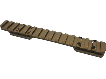 Talley PLMHC735 Picatinny Rail Burnt Bronze Fits Browning X-Bolt Hells Canyon, Long Action 20 MOA