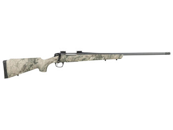 CVA CR6981 Cascade Full Size 300 Win Mag 3+1, 24" Sniper Gray Cerakote Steel Threaded Barrel, Sniper Gray Cerakote Steel Receiver, Exclusive Realtree Rockslide Fixed w/SoftTouch Stock, Right Hand