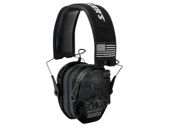Walker's GWPRSEMPATKPT Razor Patriot Slim Muff 23 dB Over the Head Kryptek Highlander/Black Polymer