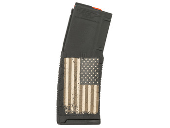 Black Rain Ordnance MAG30AMFLAG Magazine 30rd 223 Rem/5.56x45mm NATO American Flag Engraving Fits AR-15/M16/M4