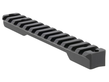 Talley PSM258779 Fierce Rivalry Picatinny Rail Black Anodized Short Action 20 MOA