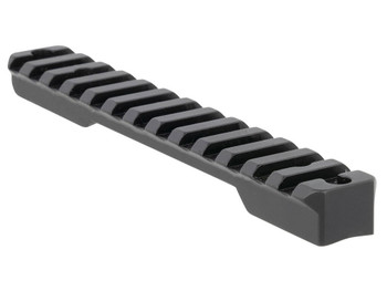 Talley PSM258779 Fierce Rivalry Picatinny Rail Black Anodized Short Action 20 MOA