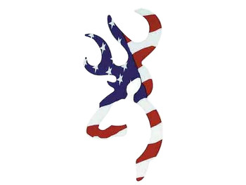 Browning 3922003116 Buckmark Decal Red/White/Blue Vinyl Sticker 6