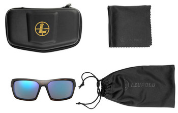 Leupold 179630 Performance Wear Packout Blue Mirror Lens Polycarbonate Matte Tortoise Frame UPC: 030317026394