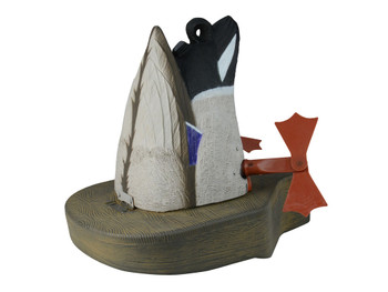 HIGDON DECOYS 53012 XS Crazy Kicker Mallard Drake Black/Gray Rechargeable 12V Li-ion Mallard Drake w/Timer
