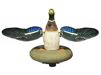 Higdon Outdoors 53077 XS Splashing Flasher Mallard Drake Species Multi Color Features Built-In Timer