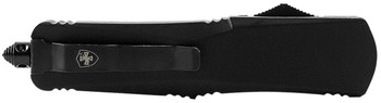 Templar Knife LBR331 Black Rubber Gen II Large 3.50 OTF Drop Point Plain Black Oxide Stonewashed 440C SS Blade 5.25 Black RubberAluminum Handle Features Glass Breaker Includes Pocket ClipSheath UPC: 093674805217