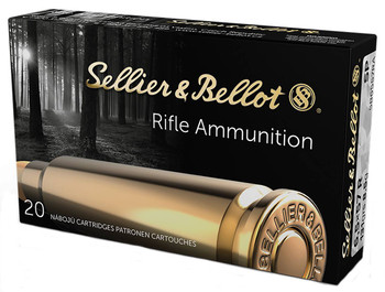 Sellier  Bellot SB6557RA Rifle  6.5x57mm 131 gr Soft Point 20 Per Box 20 Case UPC: 754908512430