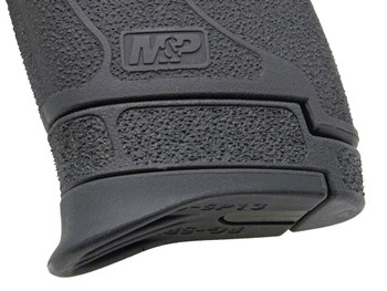 Pearce Grip PGSP13 Grip Extension Black Textured Polymer, Fits 13rd/15rd Mags for S&W Equalizer & M&P Shield Plus
