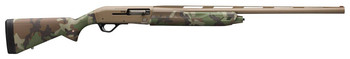 Winchester Repeating Arms 511290291 SX4 Hybrid Hunter 12 Gauge 26 41 3.5 Flat Dark Earth Cerakote RecBarrel Woodland Camo Stock Right Hand Full Size Includes 3 InvectorPlus Chokes UPC: 048702022692