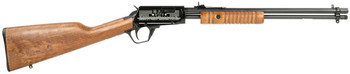 Rossi RP22181WDEN07 Gallery  Full Size 22 LR 151 18 Polished Black Steel Barrel Polished Black wEngraving Steel Receiver Hardwood Fixed Stock Right Hand UPC: 754908301102
