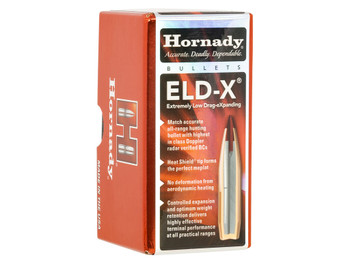 Hornady 22833 ELD-X 22 Cal .224 80 gr Extremely Low Drag-eXpanding 100 Per Box/ 25 Case