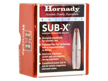 Hornady 3148 Sub-X 7.62x39mm 255 gr 100 Per Box/ 15 Case