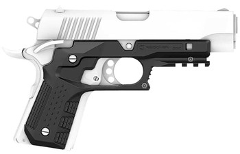 Recover Tactical CC3C01 Grip  Rail System  Black Polymer Picatinny for Compact 1911 UPC: 7290018561690